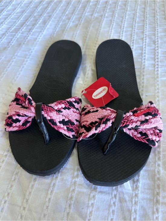 Havaianas Shoes - Havaianas - Pink and black sandals